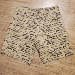 Vintage Pelle Pelle Khaki Shorts Size 36